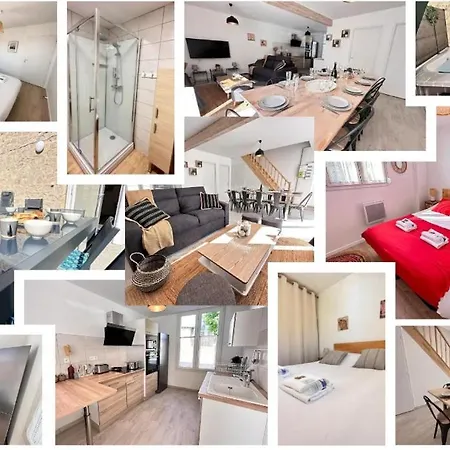 10 Personnes Avec Jacuzzi A 10 Min De Reims Lejlighed