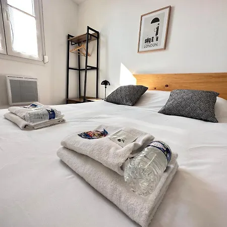 Apartment 8 Personnes Avec Jacuzzi A 10 Min De Reims Fresnes-les-Reims